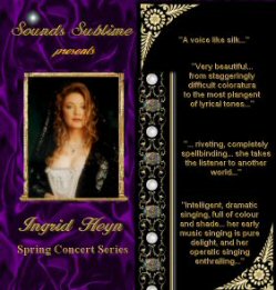 Ingrid Heyn - Spring concert series